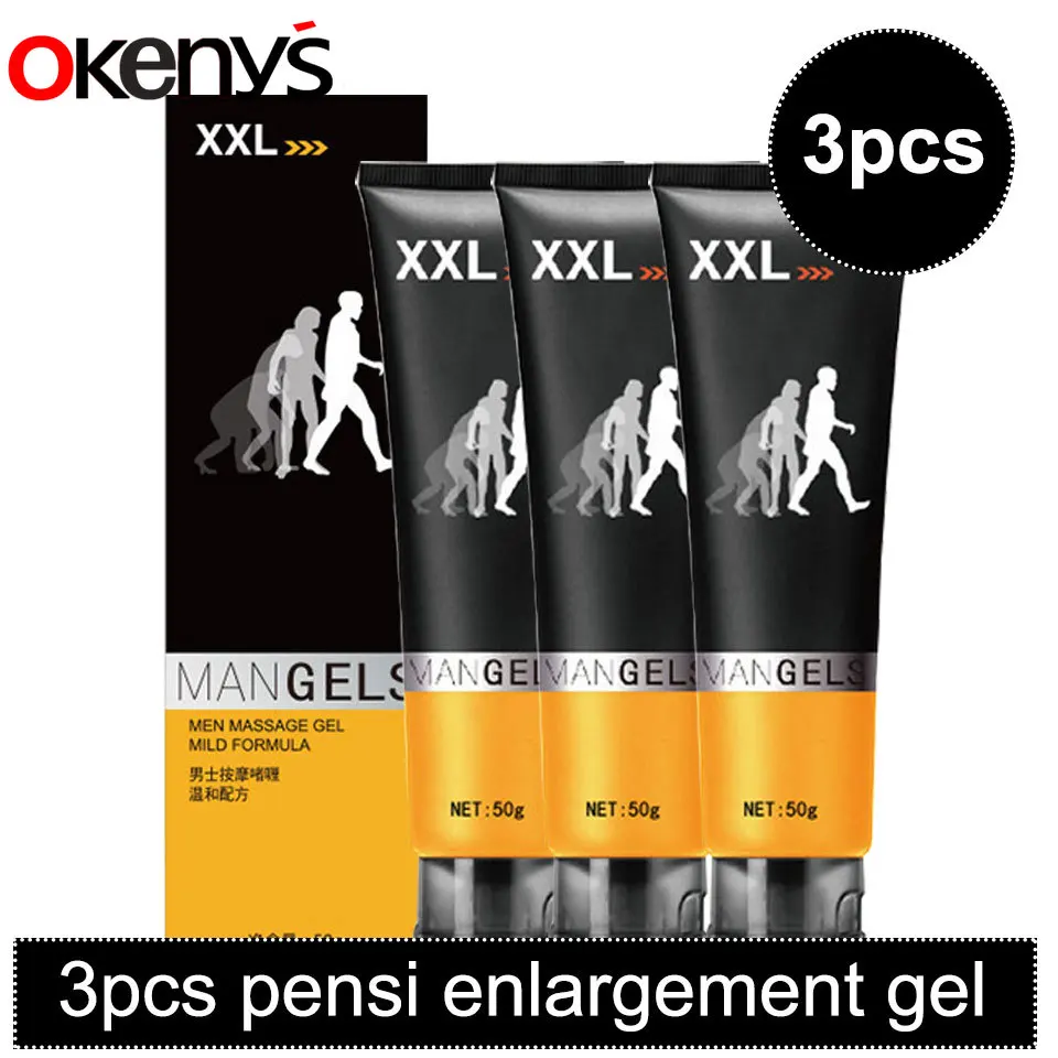 3 шт. крем для увеличения пениса оригинальный провокационный гель 50 мл Виагра