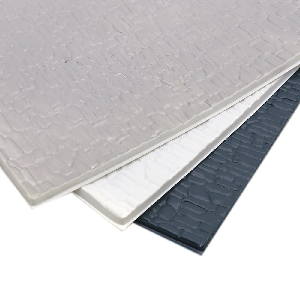 Черепица из ПВХ культивационная каменная игрушечный материал ручной работы