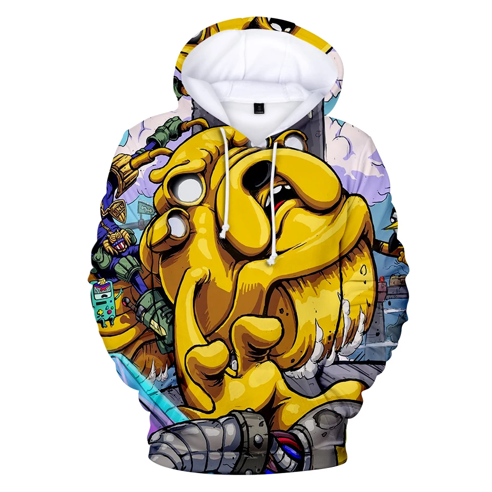 

Мужской свитшот с капюшоном и 3D-принтом