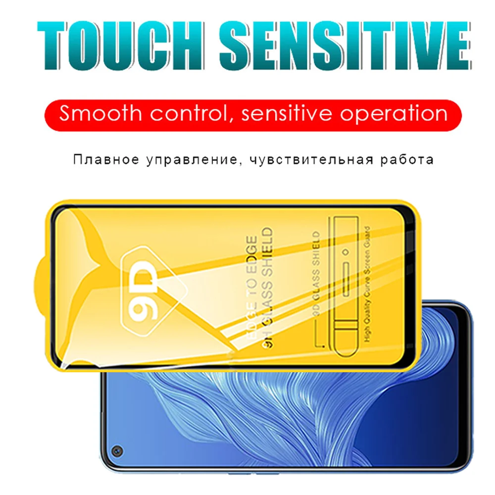 

9D Glass Smartphones on Realme7 5G Full Cover Tempered Glass For OPPO Realme 7 5G 7Pro Toughed Film on Realmi7 pro Cristal Shell