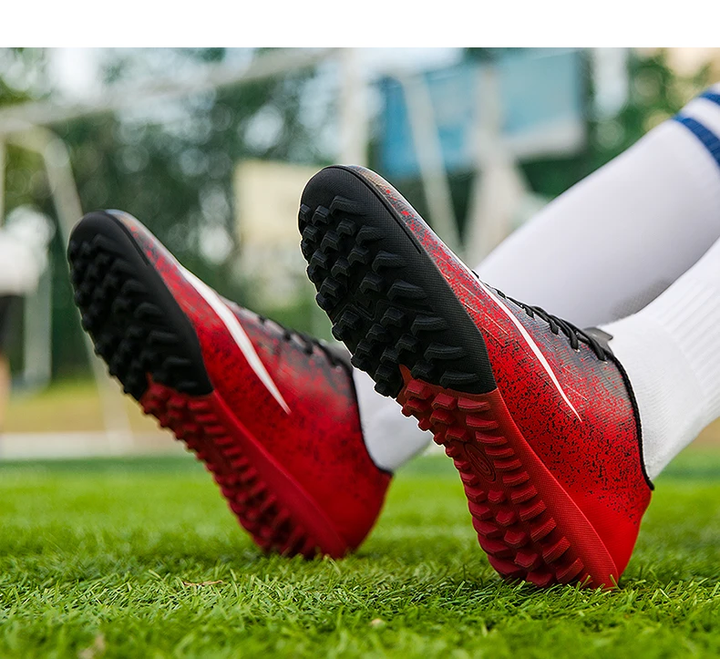 Новинка! Мужские футбольные бутсы ZHENZU Turf для помещений, детские бутсы для мальчиков, футбольные бутсы, спортивные кроссовки, европейские размеры 35-44, voetbalschoenen