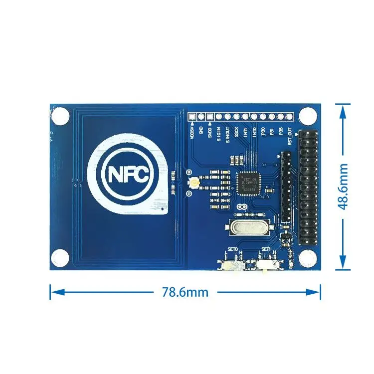 Совместимый модуль кардридера raspberry pie / NFC 13 56 МГц PN532 | Электронные компоненты и