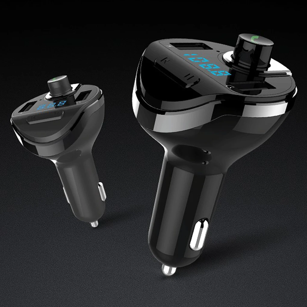 Автомобильный Bluetooth MP3 плеер T20 автомобильное зарядное устройство с двумя USB