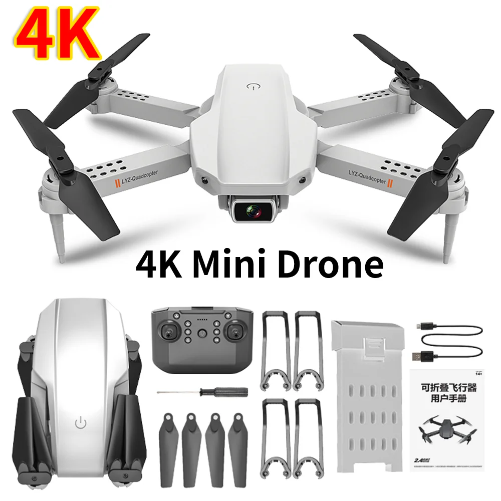 L703 мини Дрон с разрешением 4k Profesional 2 4 ГГц складной Квадрокоптер вернуться к