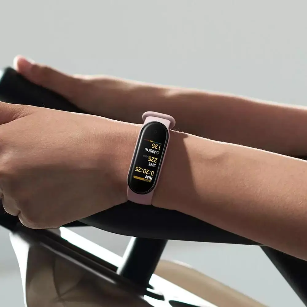 Смарт-браслет Xiaomi Mi Band 5 NFC AMOLED экран 1 дюйма пульсометр фитнес-трекер Bluetooth 0 |
