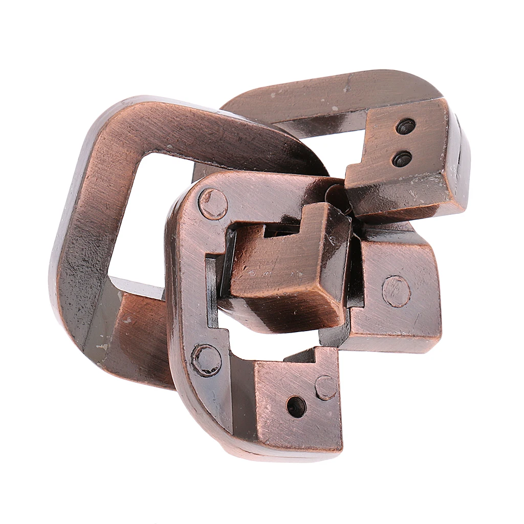 

Children Intelligence Development Toy Brain Teaser Metal Toy Puzzles Gift #1