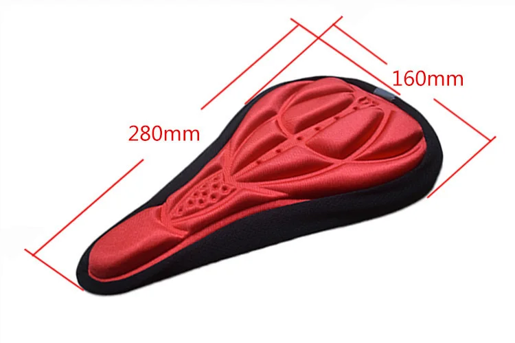

Bicycle Saddle 3D Soft Bike Seat Cover Comfortable Foam Seat Cushion Cycling Saddle for Bicycle Bike Accessories