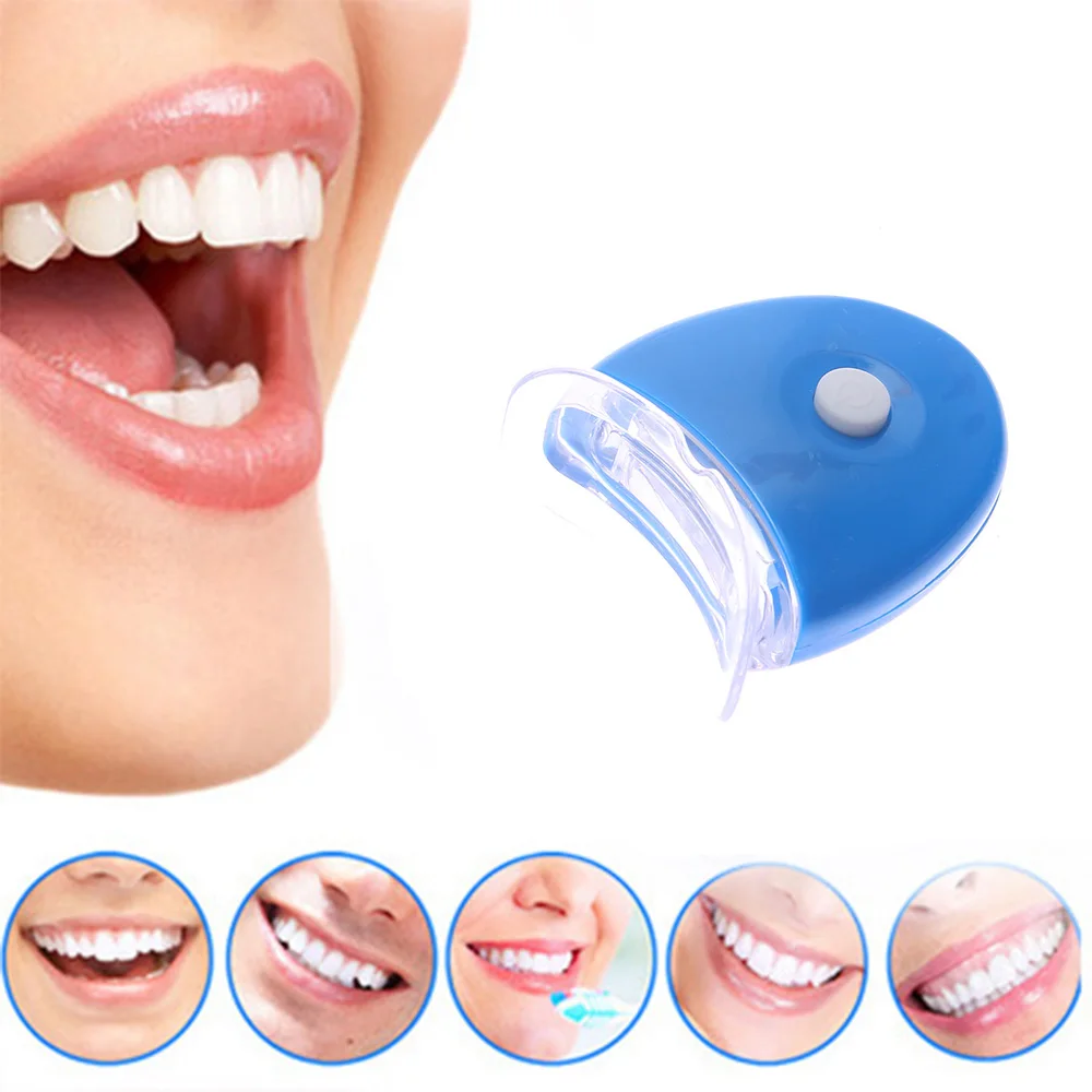 

Teeth Whitening 44% Peroxide Dental Bleaching System Gel Kit Bright Teeth Tooth Whitener Dental Equipment with Led Lights