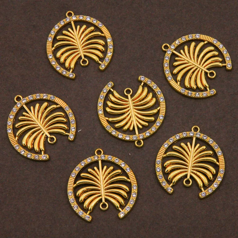 3 шт новый стиль Дубай Палм Айленд форма дамы ожерелье кулон изысканный завод