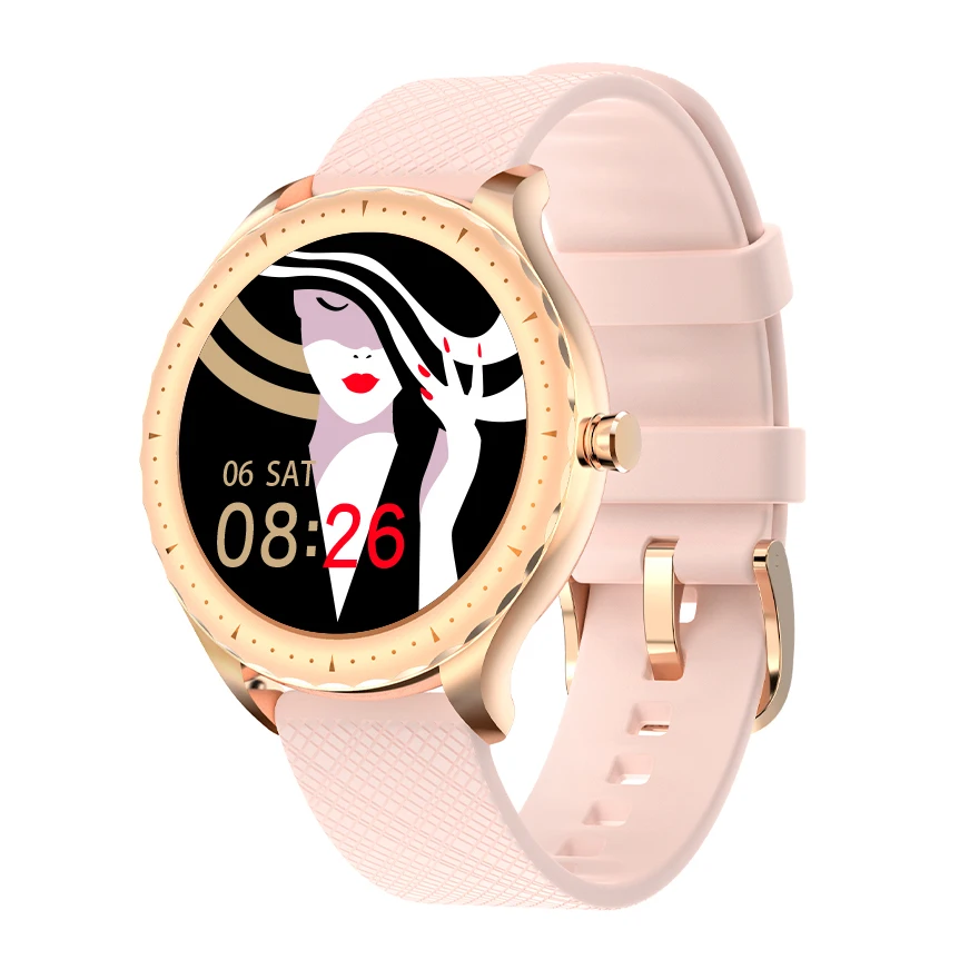 

Fashion Smart Watch Women Bluetooth Call Custom Dial Full Touch Waterproof Smartwatch For Android IOS Sports Fitness Tracker