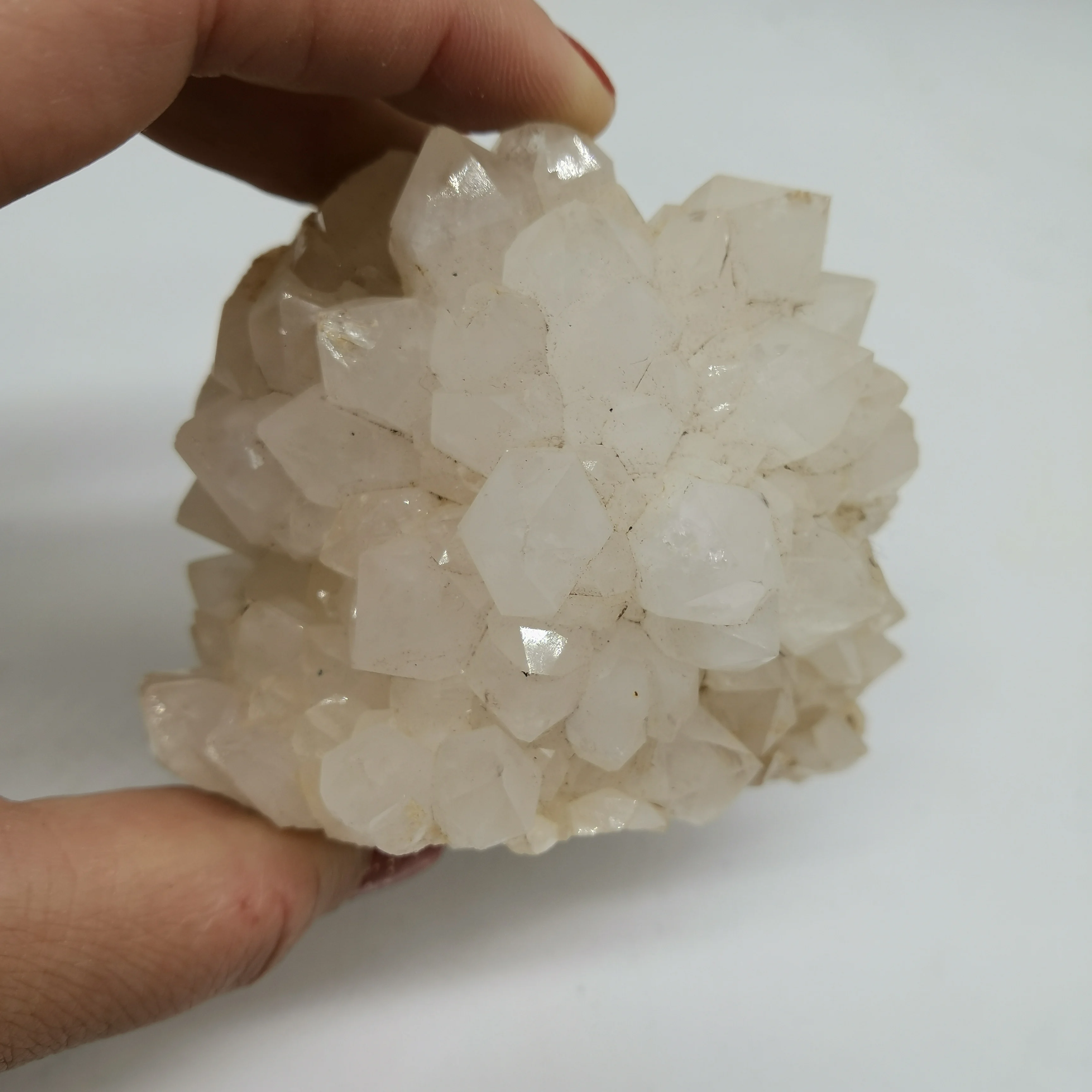 275 г красивый аура Кристалл кварц кластера точка образцы минералов для исцеления