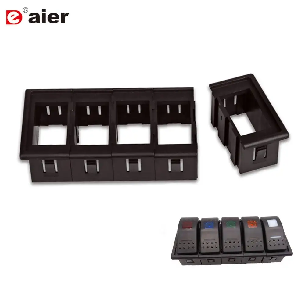 1PCS Car Boat Marine Switch Clip Panel Patrol Holder Housing Assembly For ARB Carling Rocker Box Accessories |