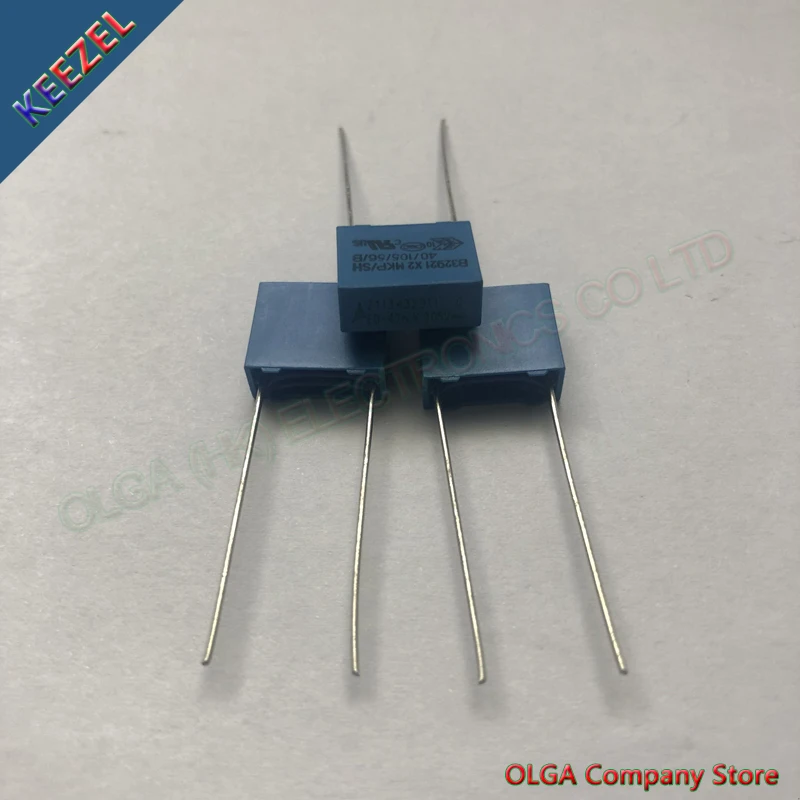 Защитный пленочный конденсатор B32921 X2 0 047 мкФ 305V 47NF 305VAC P10MM.|capacitor start ac motor|capacitor