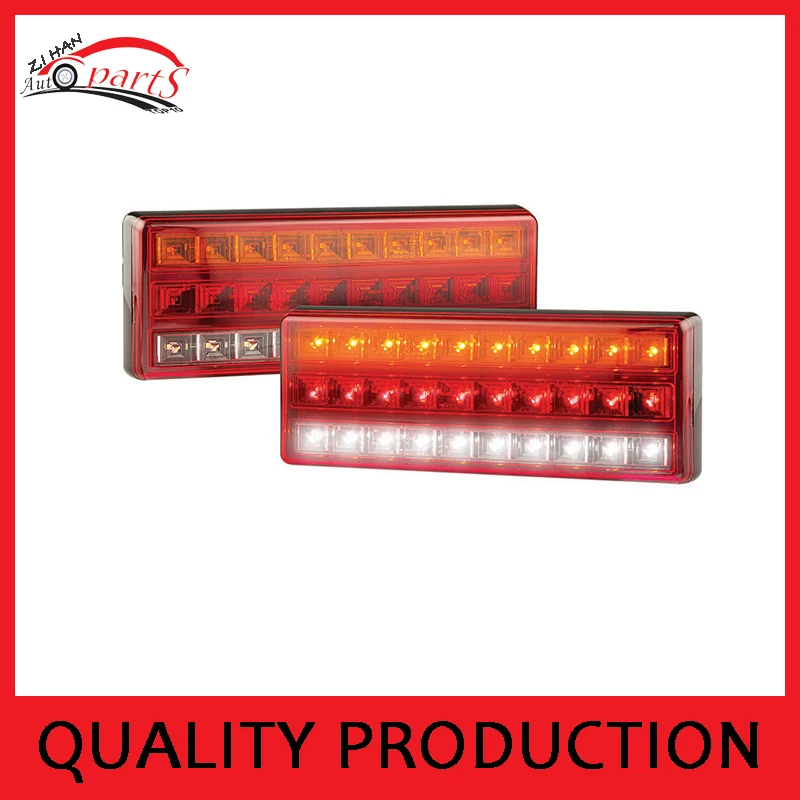 

2 шт., задние фонари 12 В, 30 светодиодов