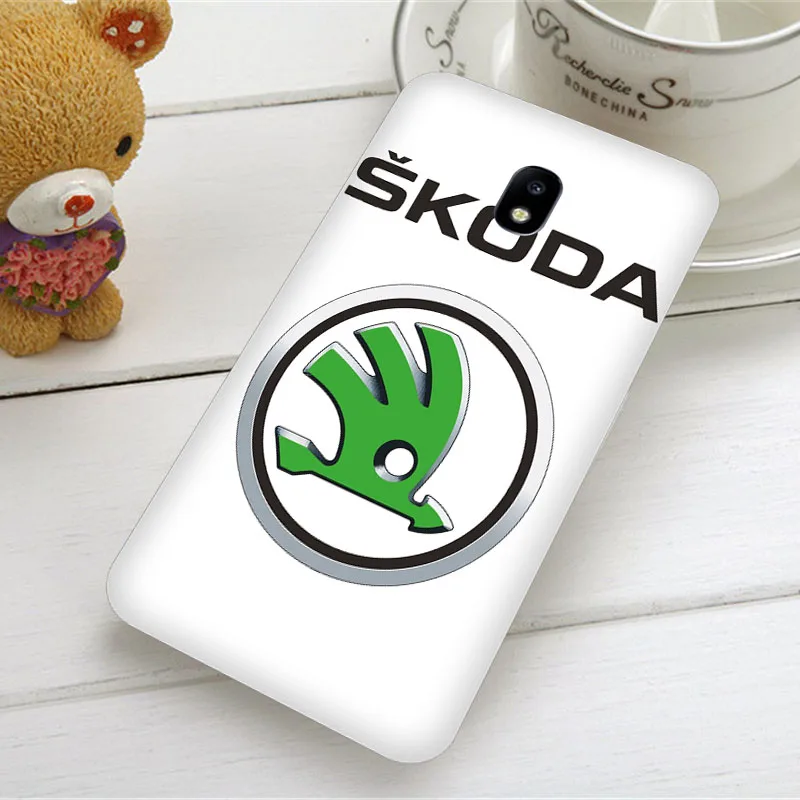 Fashion Hot Skoda Car Logo Soft Phone Cases For Samsung Galaxy S7 S8 S9 S10 Plus A5 A10 A40 J3 J5 J6 J7 2016 2017 2018 | Мобильные