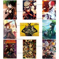 wall art 5d diy diamond handmade cross stitch anime my hero academia painting picture sticker embroidery full square drill gifts