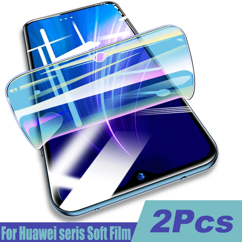 Гидрогелевая Защитная пленка для Huawei P30 P20 lite P40 Lite Pro Mate 20 20pro Honor 2 шт. не