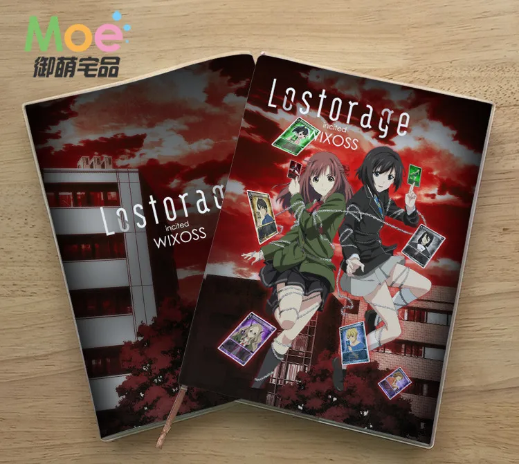 

Lostorage incited WIXOSS Diary School Notebook Paper Agenda Schedule Planner Sketchbook Gift For Kids Notebooks Office Supplies