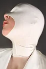 Резиновая маска Gummi, латексная, белая, сексуальная, с повязками на глаза, для косплея, вечевечерние, xs-xxl, 100% мм, 0,45