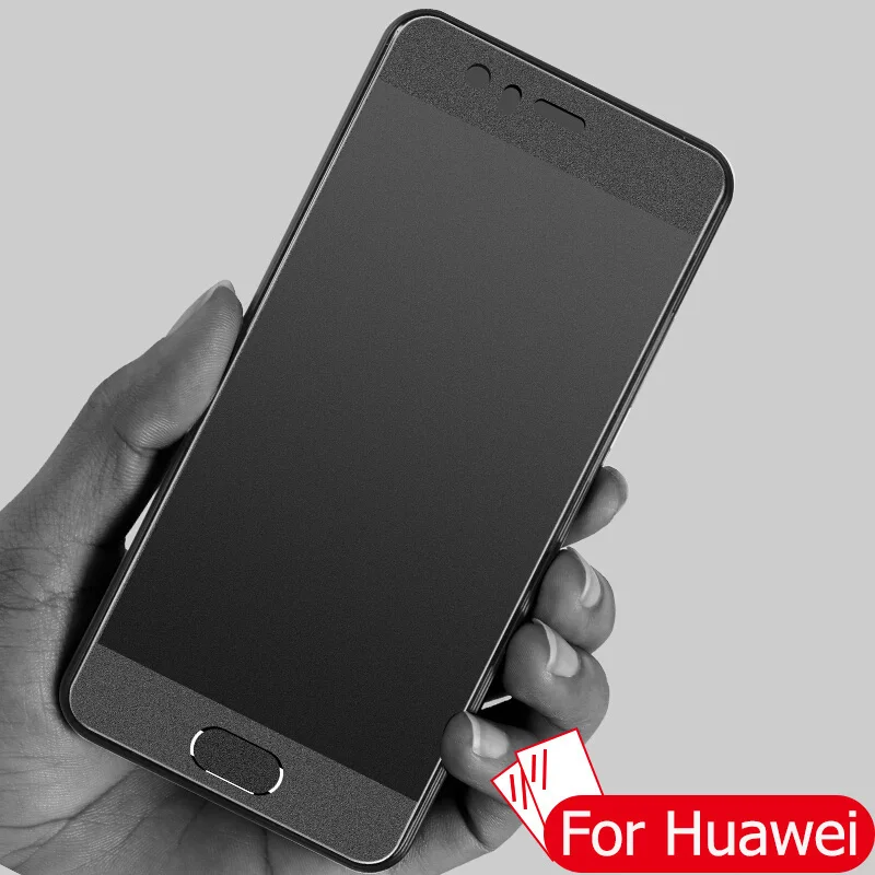 

Matte Frosted Tempered Glass For Huawei P9 P10 Plus P20 Pro Lite Mate 9 8 P Smart Screen Protector For Honor 9 V9