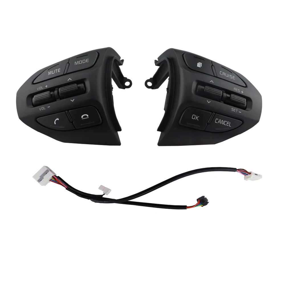 Кнопки на рулевое колесо для KIA K2 RIO 2017 2018 2019 X LINE Кнопка Bluetooth телефон круиз