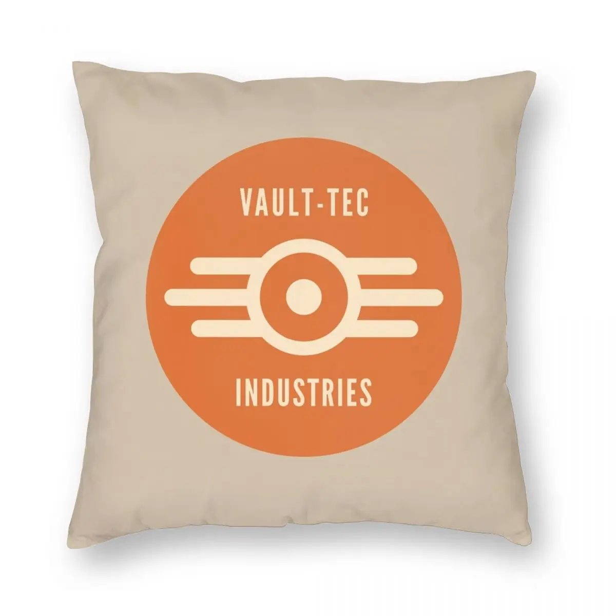 

Vault Tec Industries Pillowcase Polyester Linen Velvet Creative Zip Decor Pillow Case Sofa Seater Cushion Cover Wholesale