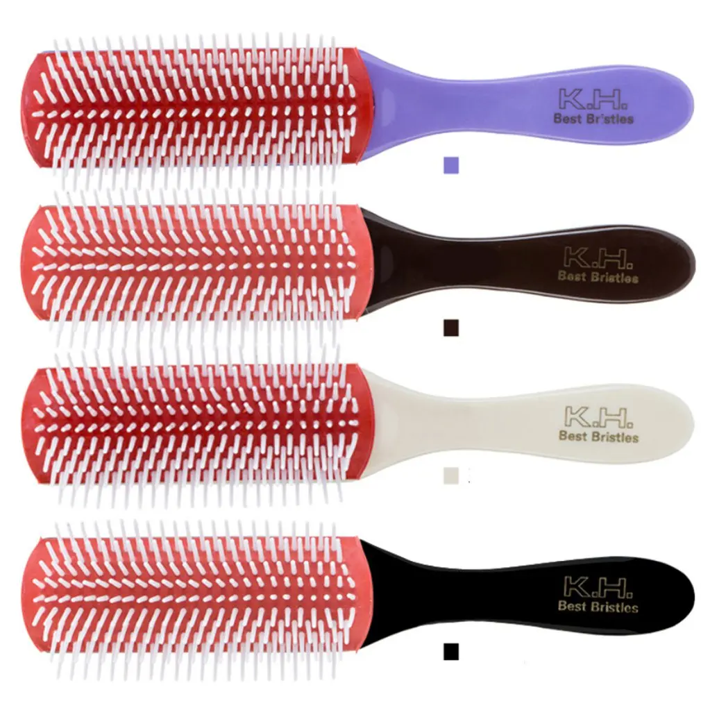 Ретро стиль широкая зубная щетка масляная голова гребень для волос мужчин