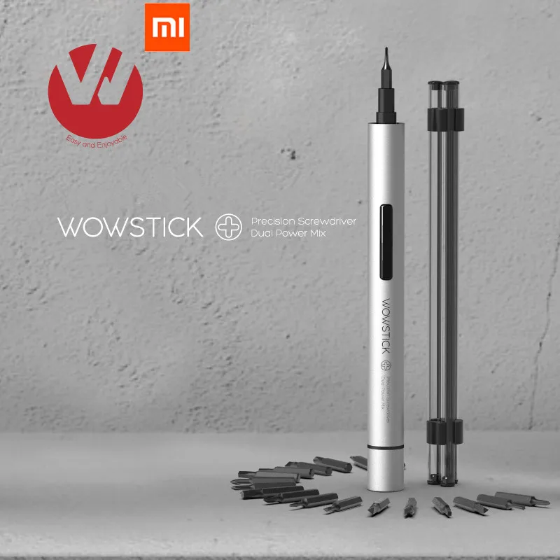 Оригинальная электрическая отвертка Xiaomi Mijia Wowstick T 18 бит алюминиевый корпус для DIY