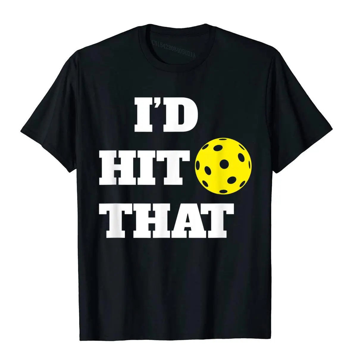 

Футболка Pickleball, забавная Футболка I 'd Hit That, праздничные пляжные топы, рубашки со скидкой, хлопковые мужские футболки в стиле Харадзюку