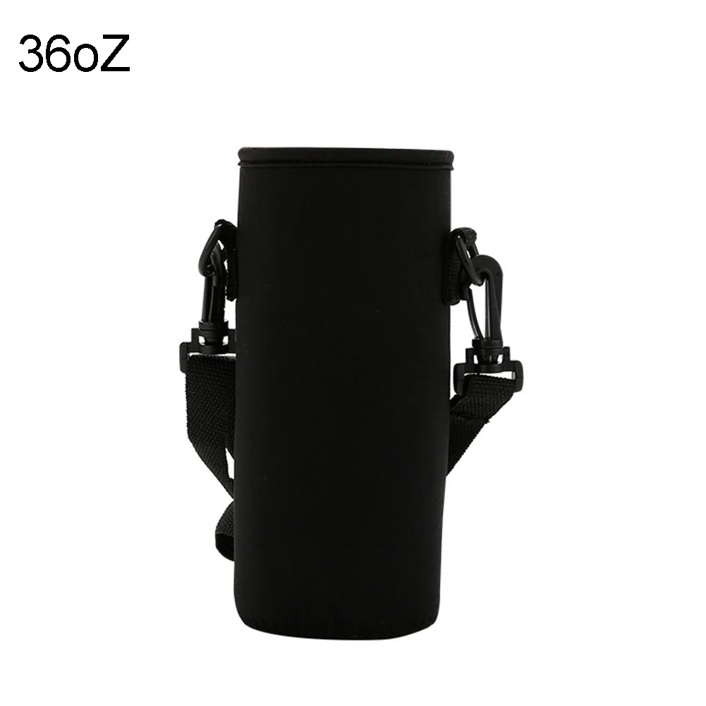 Portable Water Bottle Covers with Strap Carrier Insulated Cup Cover Bag Holder Pouch Drinkware Tools | Дом и сад