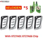 5 шт.лот Xhorse XELEX0EN VVDI Super Remote Key с чипом XT27A01 XT27A66 для VVDI2  VVDI MINI Key Tool  VVDI Key Tool Max