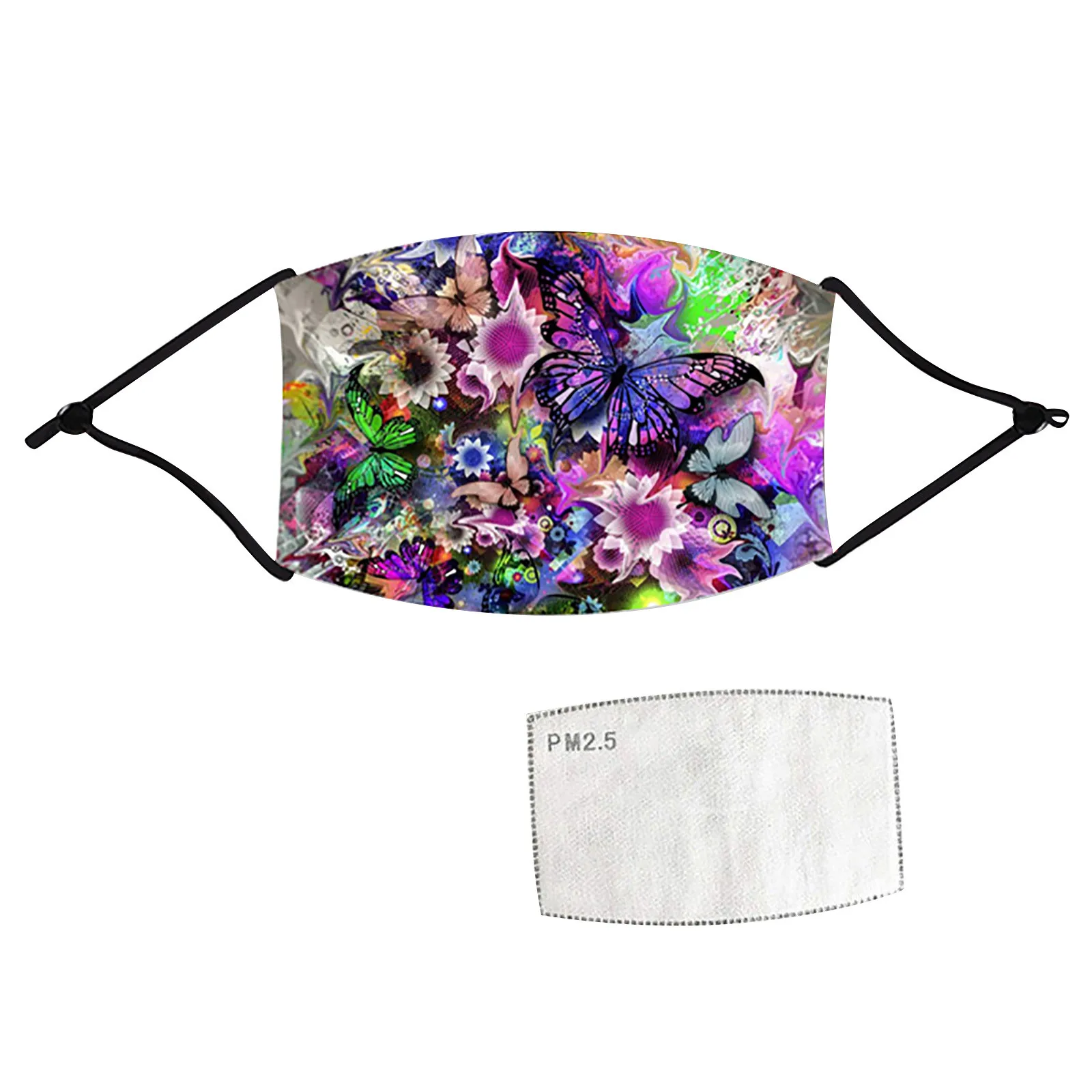 

Reusable Washable Cotton Mask Adults Butterfly Print Women Mouth Caps Face Mask PM2.5 Cover Mascarillas Protective Fabric Masks