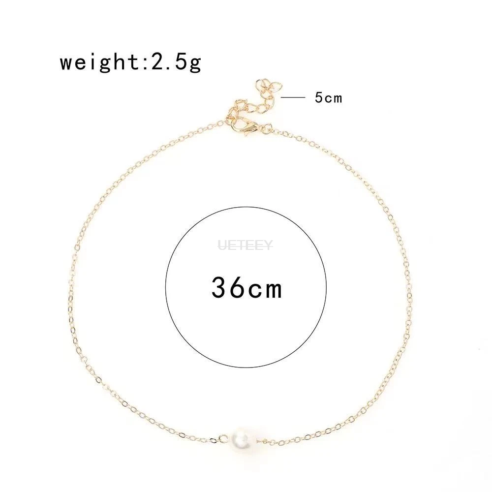 

Retro Pearl Necklace Net Red Fashion Personality Pearl Necklace Baroque Pearl Necklace Women