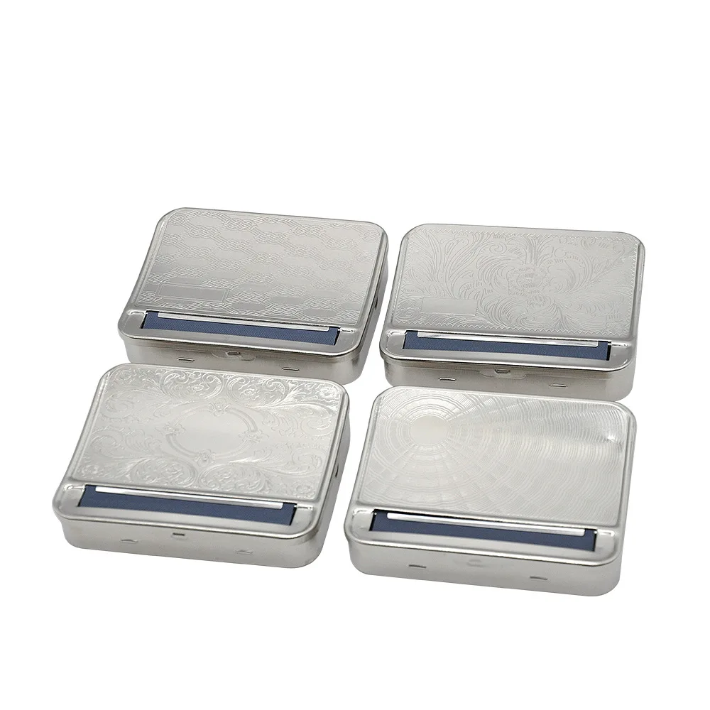 

Metal Rolling Machine Tobacco Roller Cigarette Case 70mm Manual Tobacco Roller Cigarette Rolling Machine For Smoking