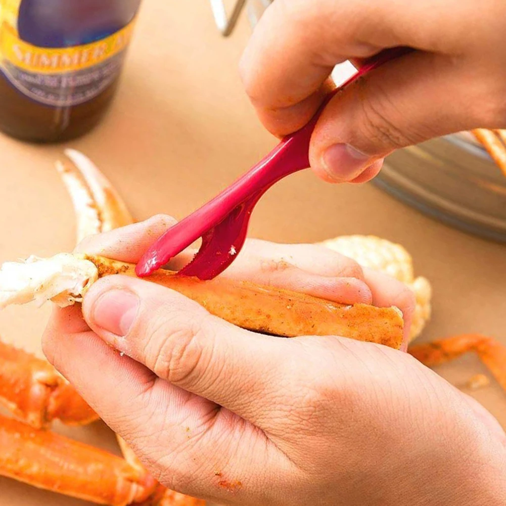 12 шт посуда Краб ложка и вилка крабы есть гаджеты взять вилки для мяса | Дом сад