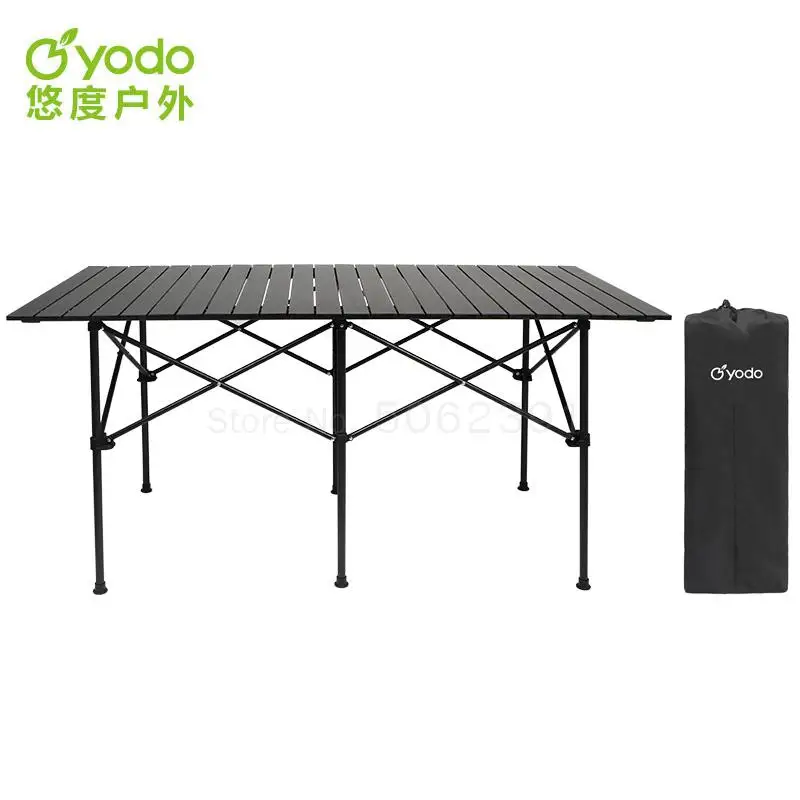 Outdoor Folding Table Long Strip Portable Camping Picnic Self-driving Field Dining Simple Aluminum |