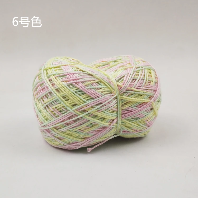 100 г 100% хлопок мягкая из камвольной шерсти гладкая натуральная пряжа для детского