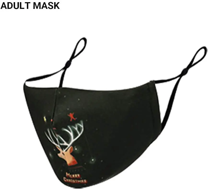

1pcs Christmas Face Mask For Adult mask Masque Halloween Cosplay Protection Masks Mascaras Noel Mascarillas