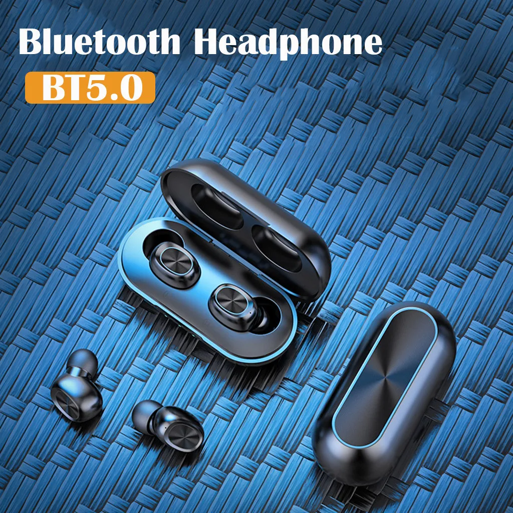 Bluetooth Наушники B5 Tws Беспроводная мини-гарнитура 5 0 Спортивная гарнитура