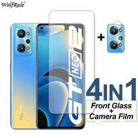 4in1 glass for realme gt neo 2 screen protector tempered glass protective phone camera lens film realme gt neo2 narzo 50a 50i 8i