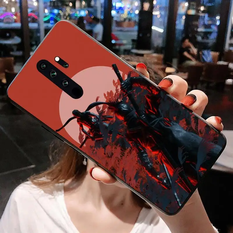 

HUAGETOP SEKIRO Shadows Die Twice Phone Case for Redmi Note 9 8 8T 8A 7 6 6A Go Pro Max Redmi 9 K20 K30 Pro