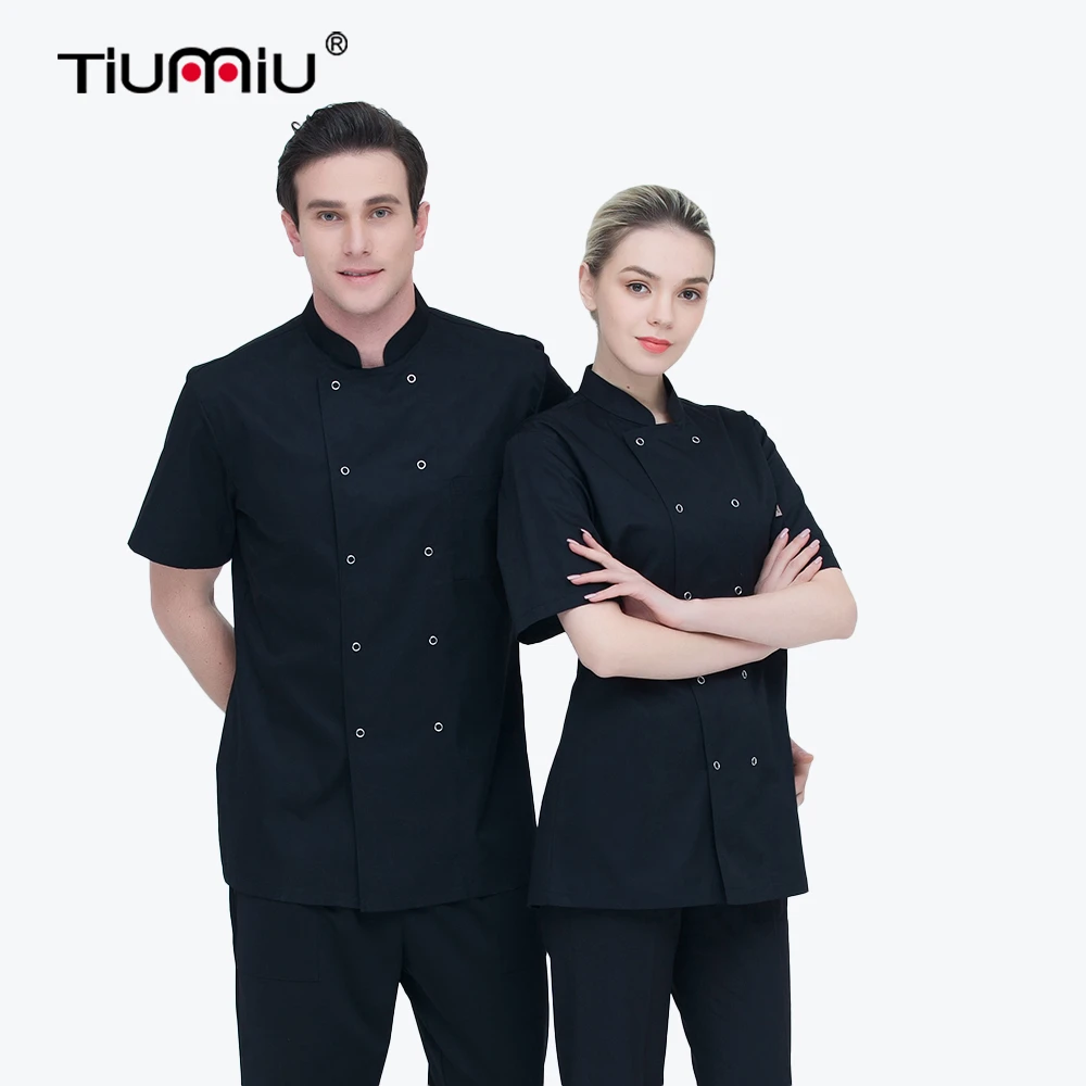 Высокое качество шеф повара куртки отель официант кухня Ресторан Униформа