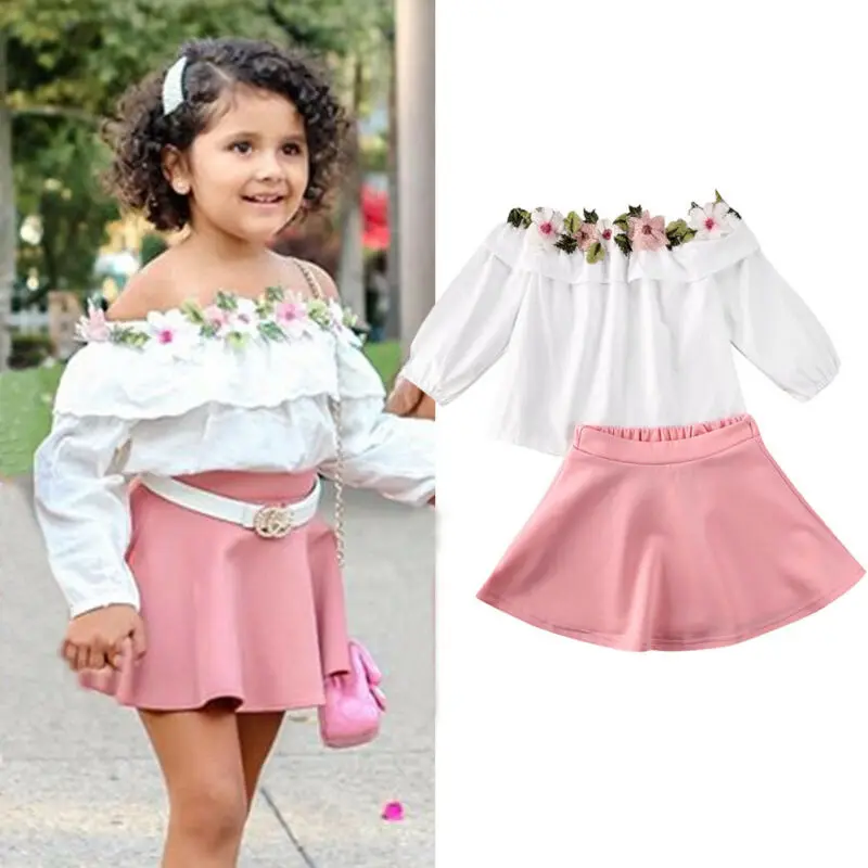 Эксклюзивная детская одежда коллекция 2020 года для маленьких девочек топ с