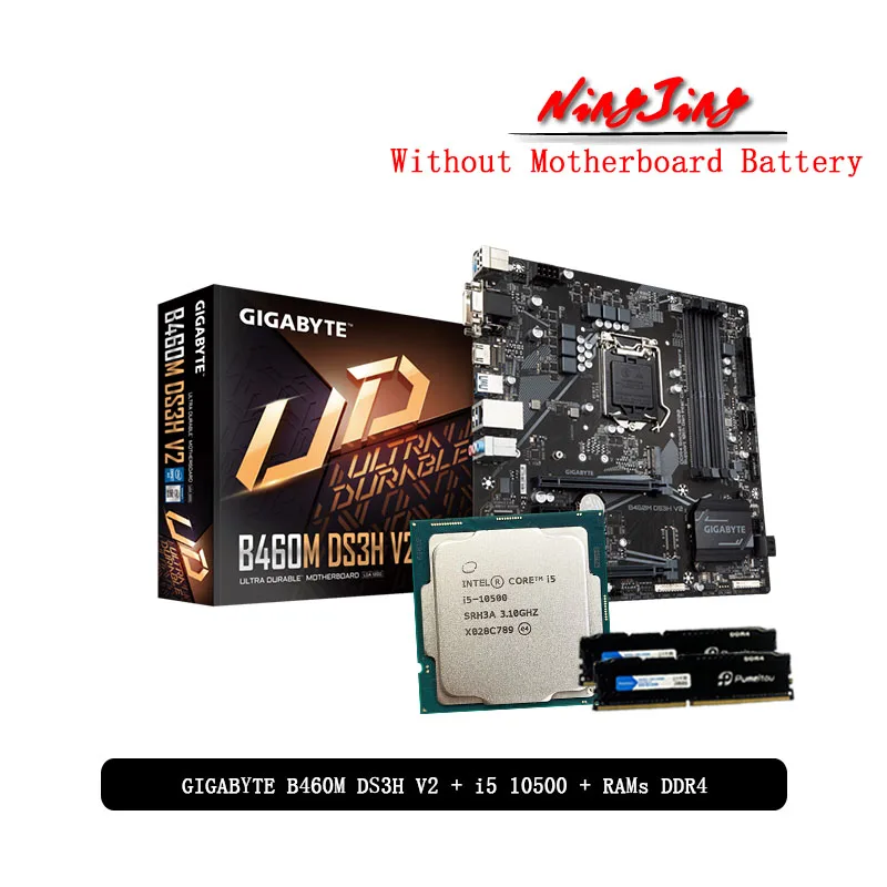Материнская плата Pumeitou для процессора Intel Core i5 10500 DDR4 8 Гб 16 2666 МГц | Компьютеры и