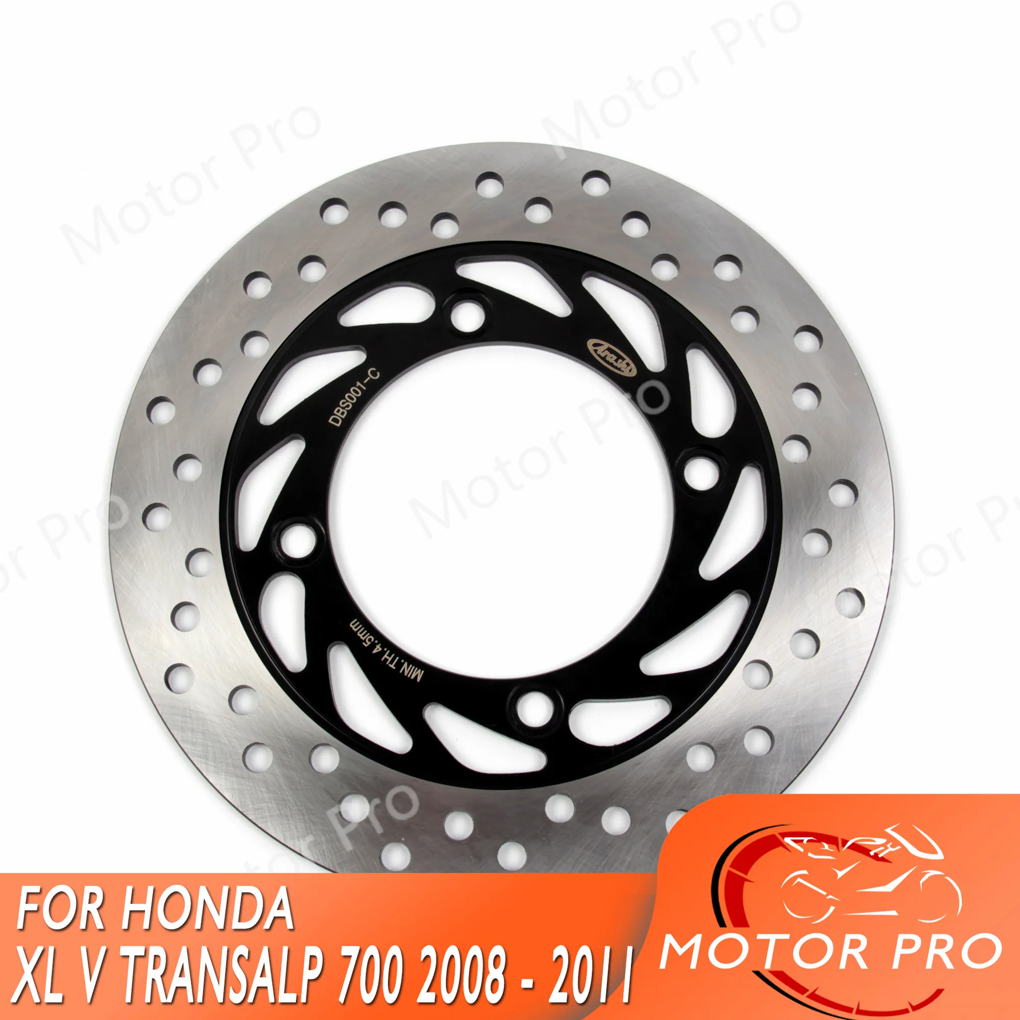 Задний тормозной диск ротор для Honda XL V TRANSALP 700 2008 2011 ABS аксессуары мотоциклов XLV700 XLV
