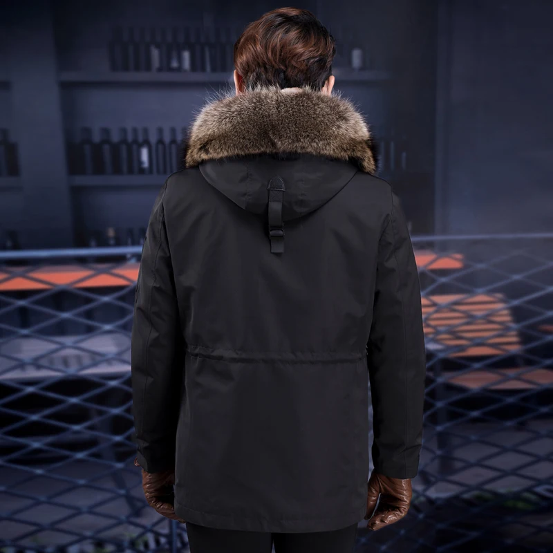 JKP Новинка мех один осень и зима Мужская одежда для предотвращения кролика