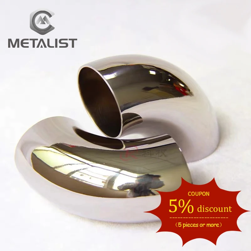 Metalism 1-1/4 &quotOD 32 мм SS304 санитарный сварной фитинг из нержавеющей стали с углом 90