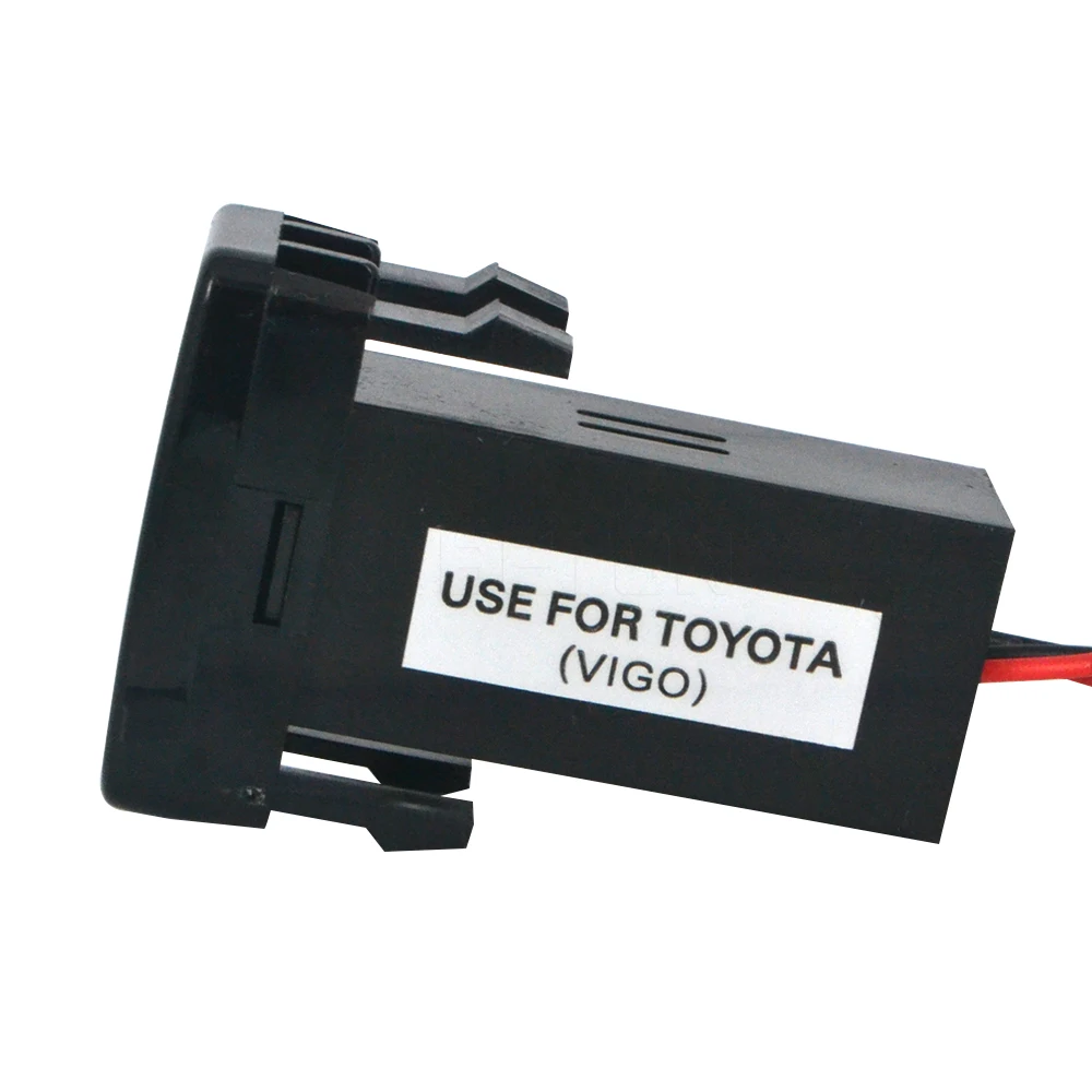 Sikeo 2-Port Arrive Dual USB Car Charger 12V~24V To 5V / 2.1A 2.0 Vehicle Power Inverter Converter For TOYOTA |
