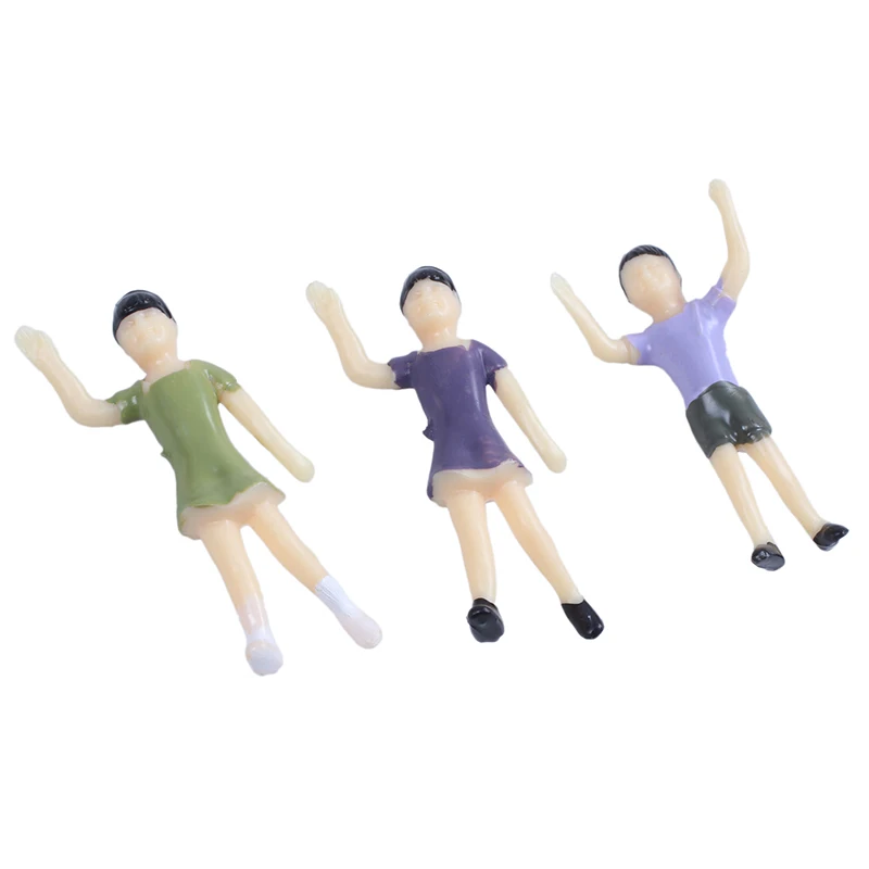 

20pcs G Scale 1:25 Mix Painted Model People Train Park Street Passenger Figures