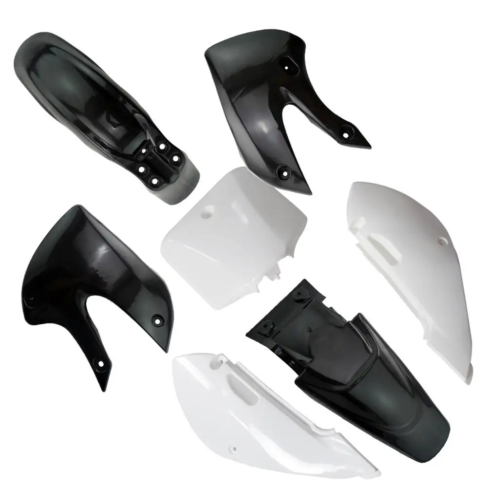Комплект пластиковых обтекателей для мотоциклов крылья Kawasaki KLX110 KX65 Suzuki DRZ110|fairing